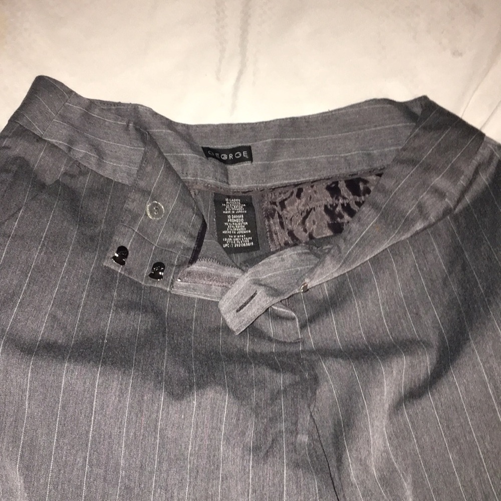 George pinstripe pants